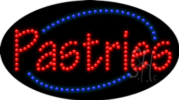 Pastries Animated Led Sign
