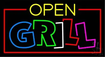 Ope Grill LED Neon Sign