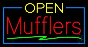 Open Mufflers LED Neon Sign
