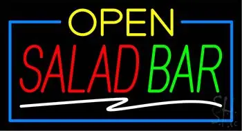 Open Salad Bar LED Neon Sign