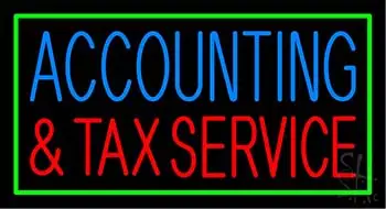 Accounting And Services LED Neon Sign