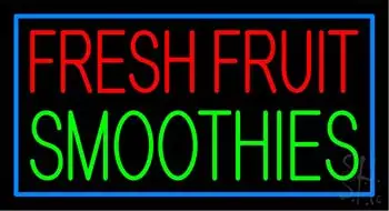 Fresh Fruit Smoothies LED Neon Sign