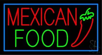 Mexican Food LED Neon Sign