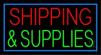 Shipping And Supplies LED Neon Sign