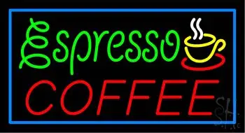 Espresso Coffee LED Neon Sign