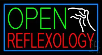 Open Reflexology LED Neon Sign