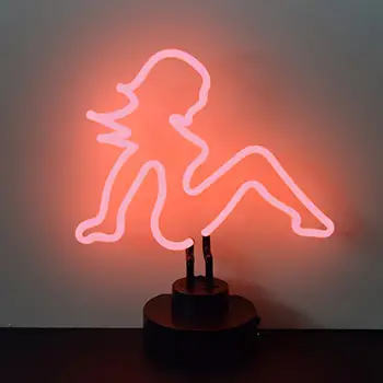Sexy Girl Neon Sculpture