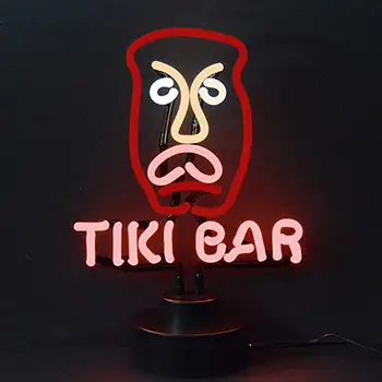 Tiki Neon Sculpture