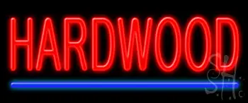Hardwood LED Neon Sign