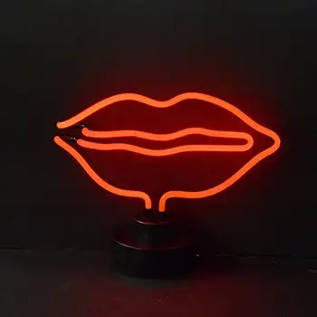 Lips Neon Sculpture