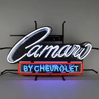 Camaro By Chevrolet Neon Sign