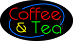 Coffee & Tea Animated Neon Sign