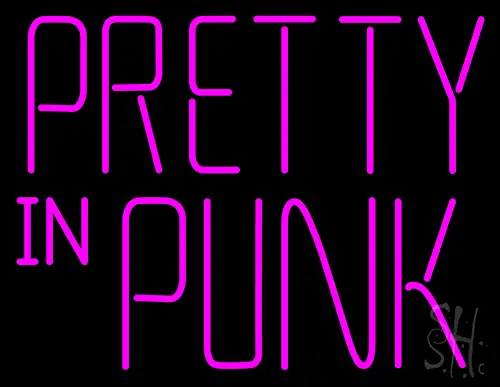 Pretty In Punk LED Neon Sign