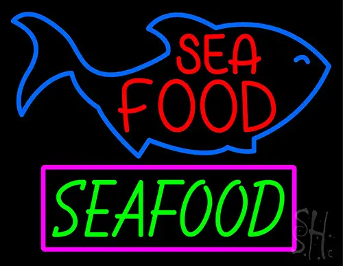 Sfa Food Seafood LED Neon Sign