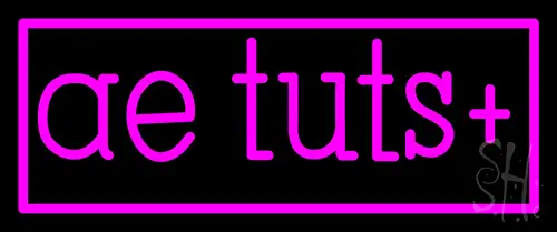 Ae Tuts Plus LED Neon Sign