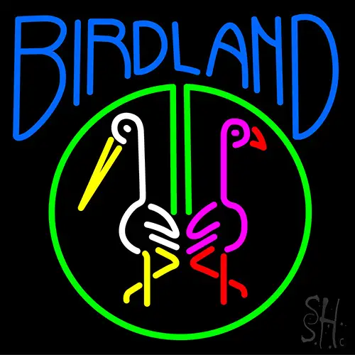 Birdland LED Neon Sign