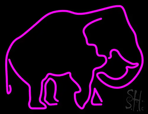 Elephant LED Neon Sign