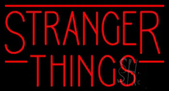 Stranger Things Logo LED Neon Sign