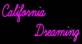 California Dreaming LED Neon Sign