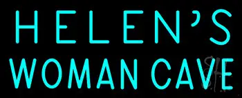 Helens Woman Cave LED Neon Sign