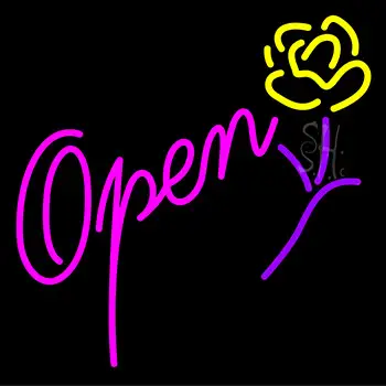 Open Flower LED Neon Sign