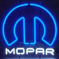 Mopar Omega Neon Sign