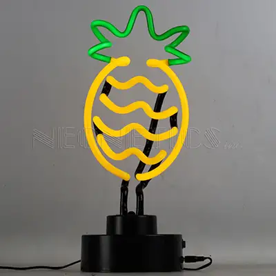 Pineapple Neon Sculpture