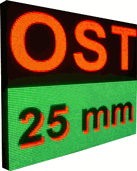 579OST25mm Outdoor LED Programmable & Scrolling