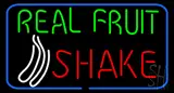 Real Fruit Shake LED Neon Sign