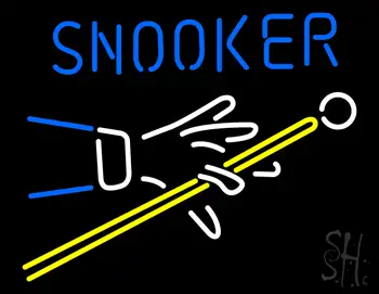 Snooker LED Neon Sign