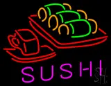 Sushi with Sushi Logo LED Neon Sign