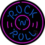 Rock and Roll Record LED Neon Sign