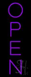 Purple Vertical LED Neon Sign