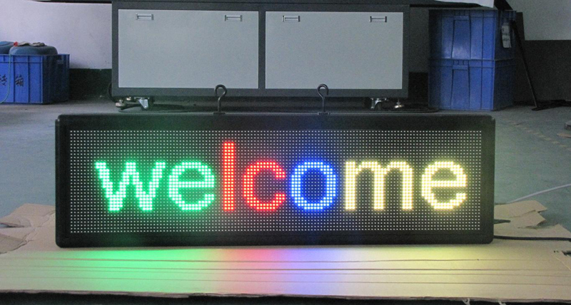 Indoor Full color Programmable Led Signs