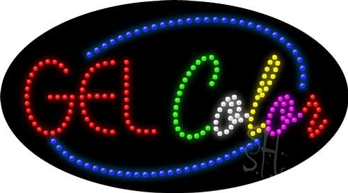 Gel Color LED Sign