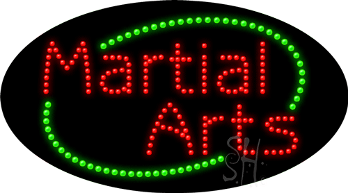 Martial Arts LED Sign