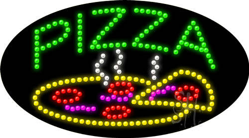Pizza LED Sign
