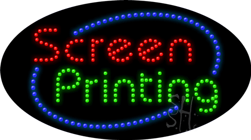 Screen Printing LED Sign