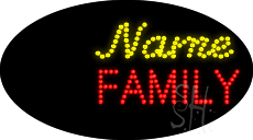 Custom Family Animated Led Sign