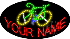 Custom Bicycle Animated Led Sign