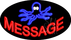 Custom Octopus Animated LED Neon Sign