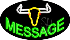 Custom Bull Animated LED Neon Sign