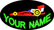 Custom Dragster 1 Animated LED Neon Sign
