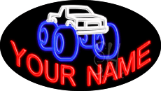 Custom Vehicle Animated LED Neon Sign