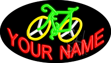 Custom Bicycle Animated LED Neon Sign