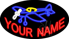 Custom Plane 1 Animated LED Neon Sign