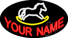 Custom Horse Toy Animated LED Neon Sign