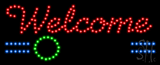 Open Welcome Animated LED Sign