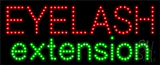 Eyelash Extension Animated LED Sign