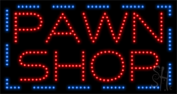 Pawn Shop Animated LED Sign